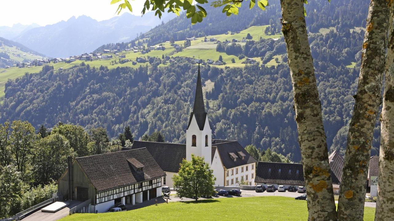 Benediktinerpropstei St. Gerold, Vorarlberg in Österreich 