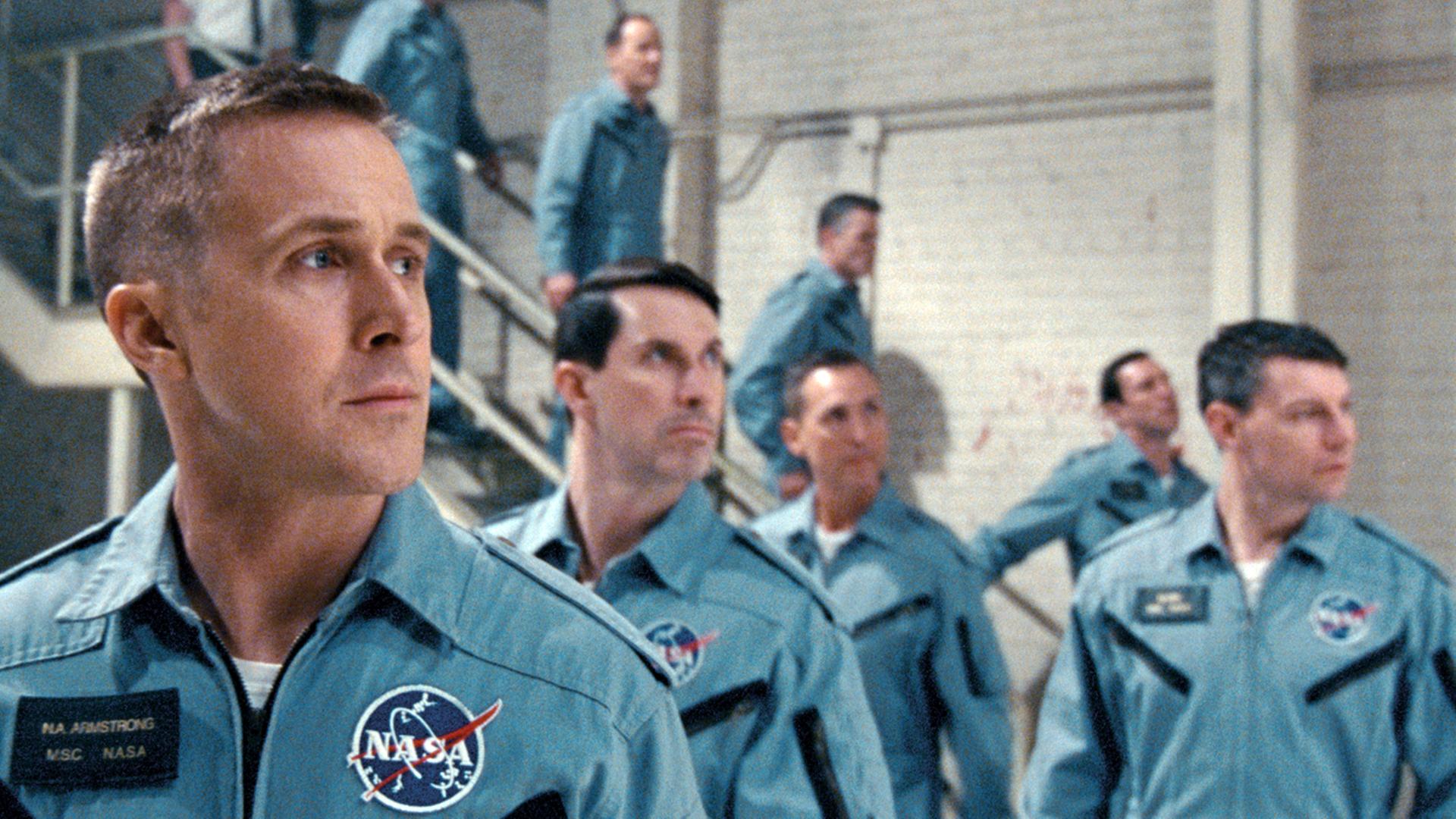 Ein Filmstill aus "First Man" mit Ryan Gosling alias Neil Armstrong Ein Filmstill aus "First Man" mit Ryan Gosling alias Neil Armstrong