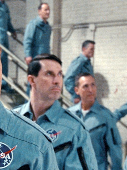 Ein Filmstill aus "First Man" mit Ryan Gosling alias Neil Armstrong