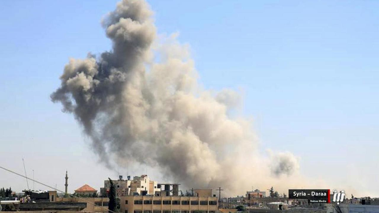 In Syrien gibt es seit einigen Tagen wieder Luftangriffe der syrischen und russischen Luftwaffe. In Syrien gibt es seit einigen Tagen wieder Luftangriffe der syrischen und russischen Luftwaffe.