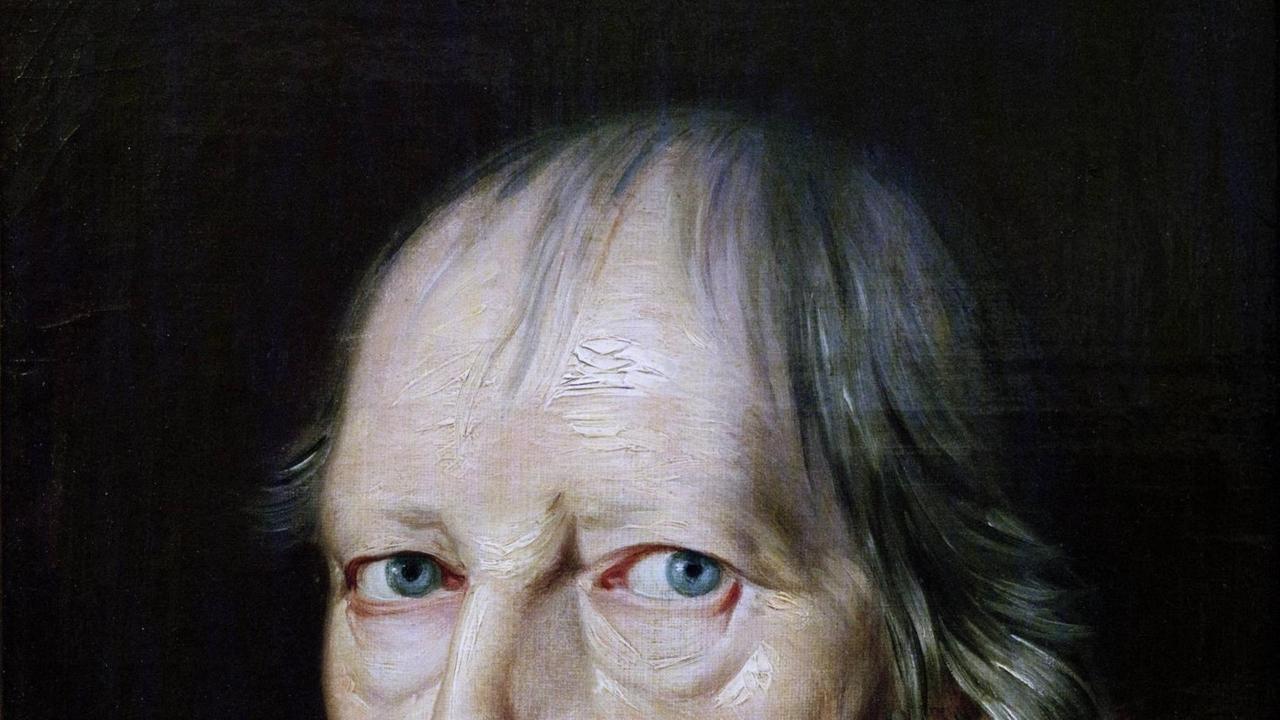 Hegel als älterer Mann, porträtiert von Jakob Schlesinger Hegel als älterer Mann, porträtiert von Jakob Schlesinger