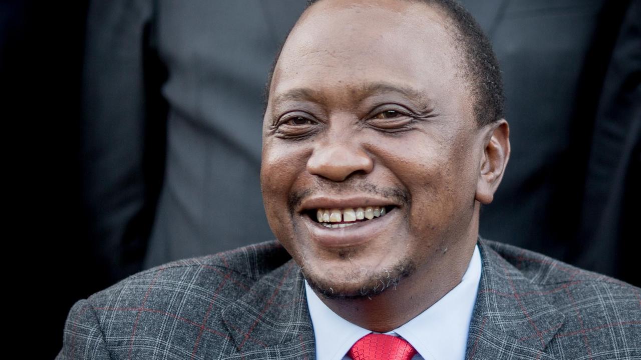 Kenias Staatspräsident Uhuru Kenyatta Kenias Staatspräsident Uhuru Kenyatta