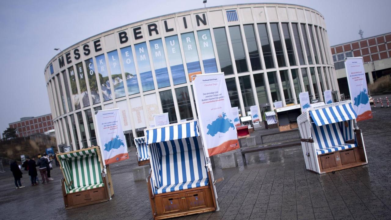 Außengebäuse der Messe Berlin Außengebäuse der Messe Berlin