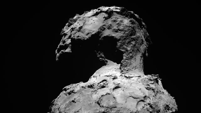 Weitwinkel-Aufnahme des Kometen 67P/Tschurjumow-Gerasimenko