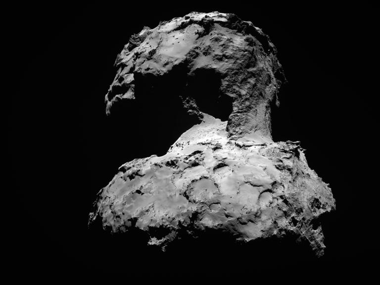 Weitwinkel-Aufnahme des Kometen 67P/Tschurjumow-Gerasimenko