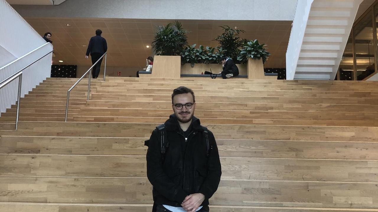 Wirtschaftsstudent Marius Esser aus München verbringt ein Auslandssemester in Rotterdam