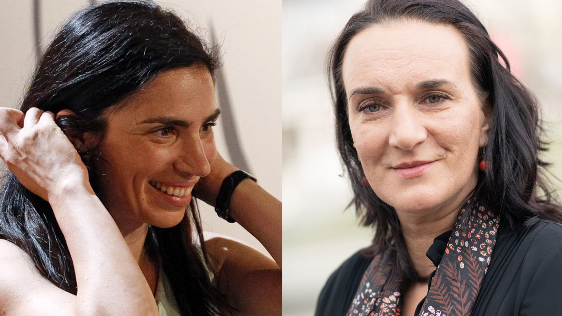 Die Schriftstellerinnen Dana Grigorcea (l.) und Terézia Mora (r.) Die Schriftstellerinnen Dana Grigorcea (l.) und Terézia Mora (r.)