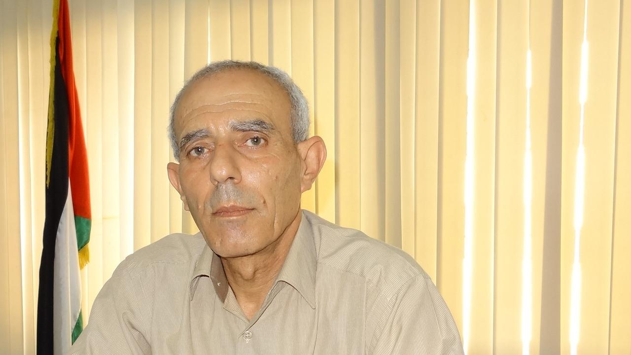 Rebhy Al Sheikh von der palästinensischen Wasserbehörde.