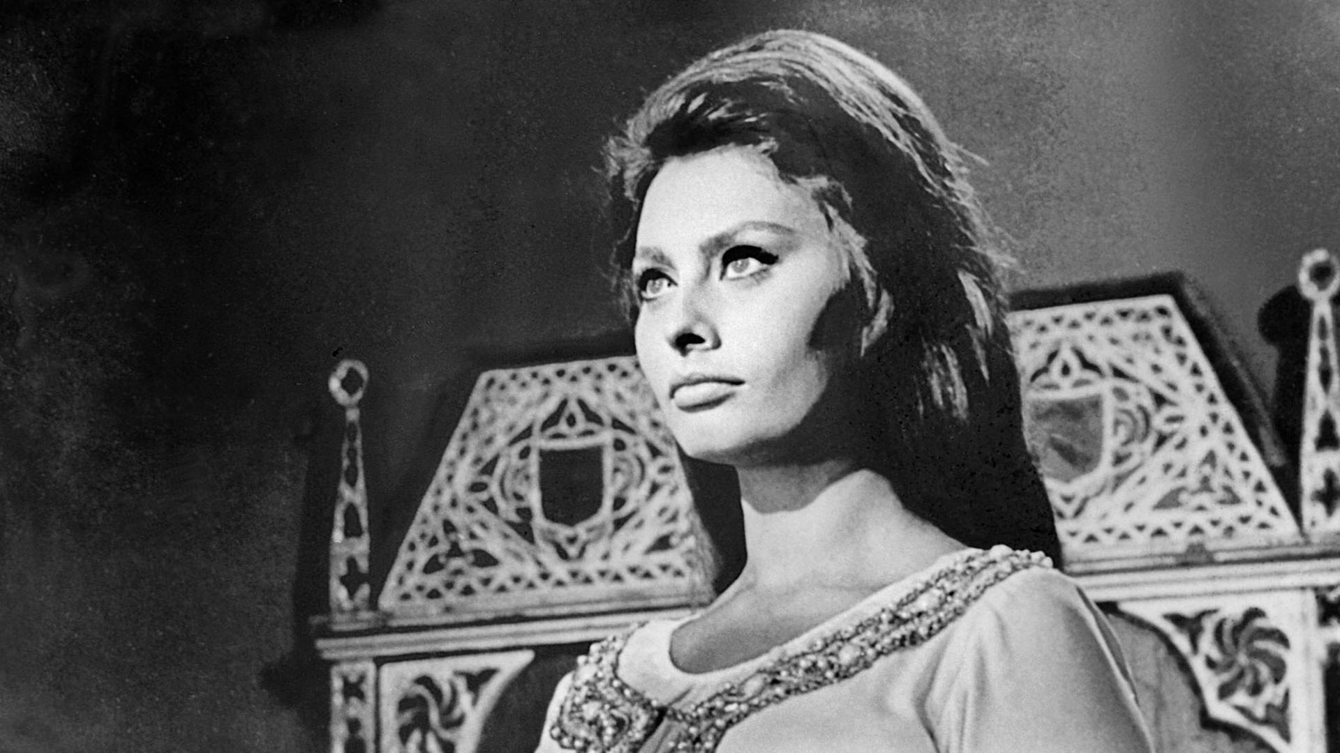 Eine undatierte Aufnahme der Schauspielerin Sophia Loren..