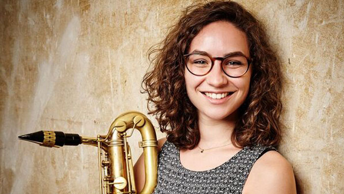 Die Musikerin Kira Linn. Die Musikerin Kira Linn.