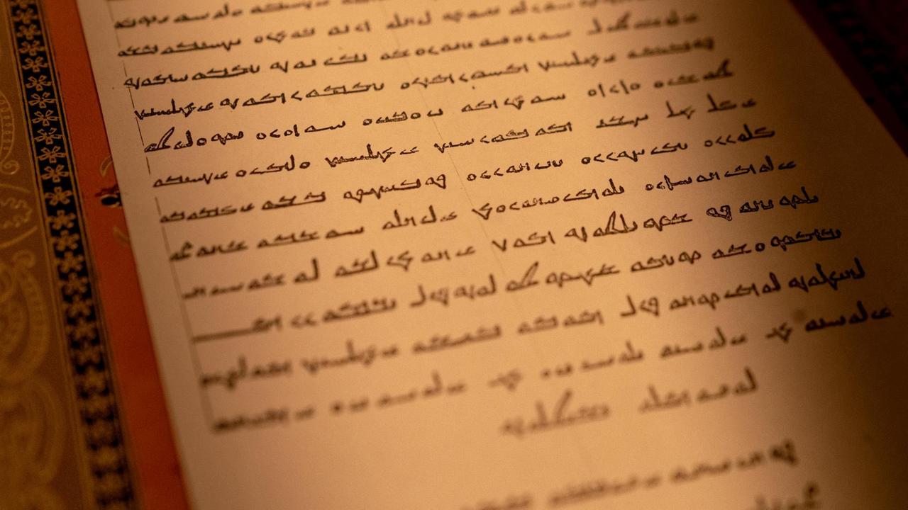 Mandäische Schrift. Mandäische Schrift.