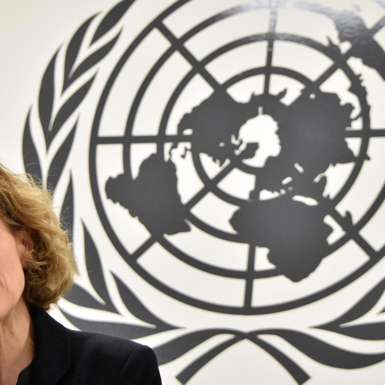 Die UNO-Berichterstatterin Agnes Callamard.
