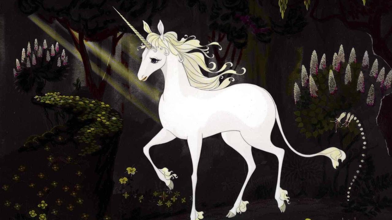 Das 'letzte Einhorn' aus dem gleichnamigen Film von 1983. Das 'letzte Einhorn' aus dem gleichnamigen Film von 1983.