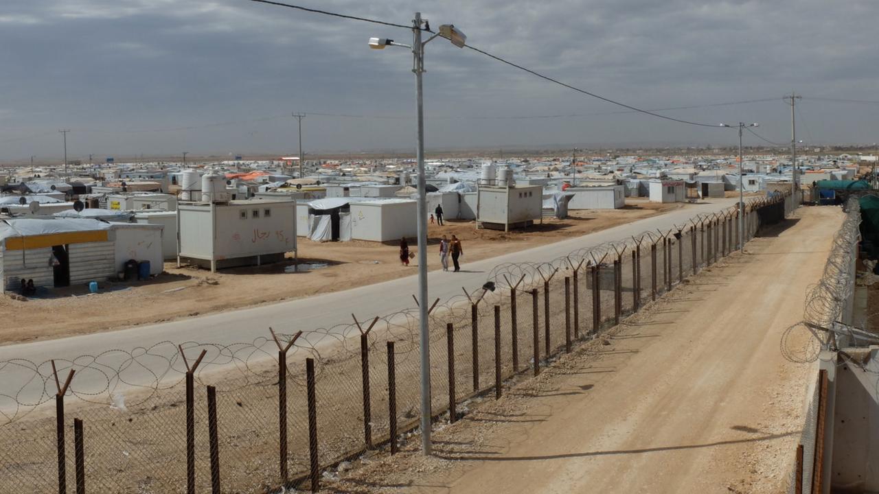 Zaatari Flüchtlingscamp in Jordanien Zaatari Flüchtlingscamp in Jordanien