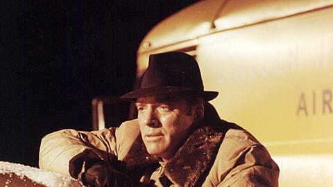 Burt Lancaster in der Rolle des Flughafendirektors Mel Bakersfield im Katastrophenfilm "Airport" (1969).