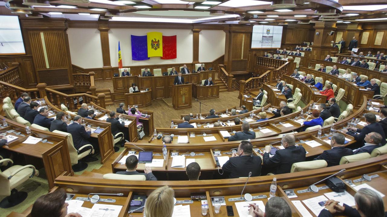 Blick ins Parlament der Republik Moldau Blick ins Parlament der Republik Moldau