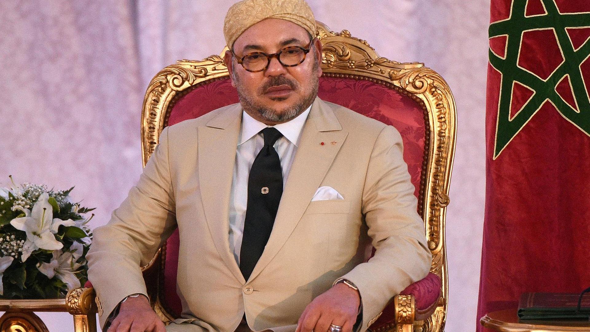 Marokkos König Mohammed VI. Marokkos König Mohammed VI.