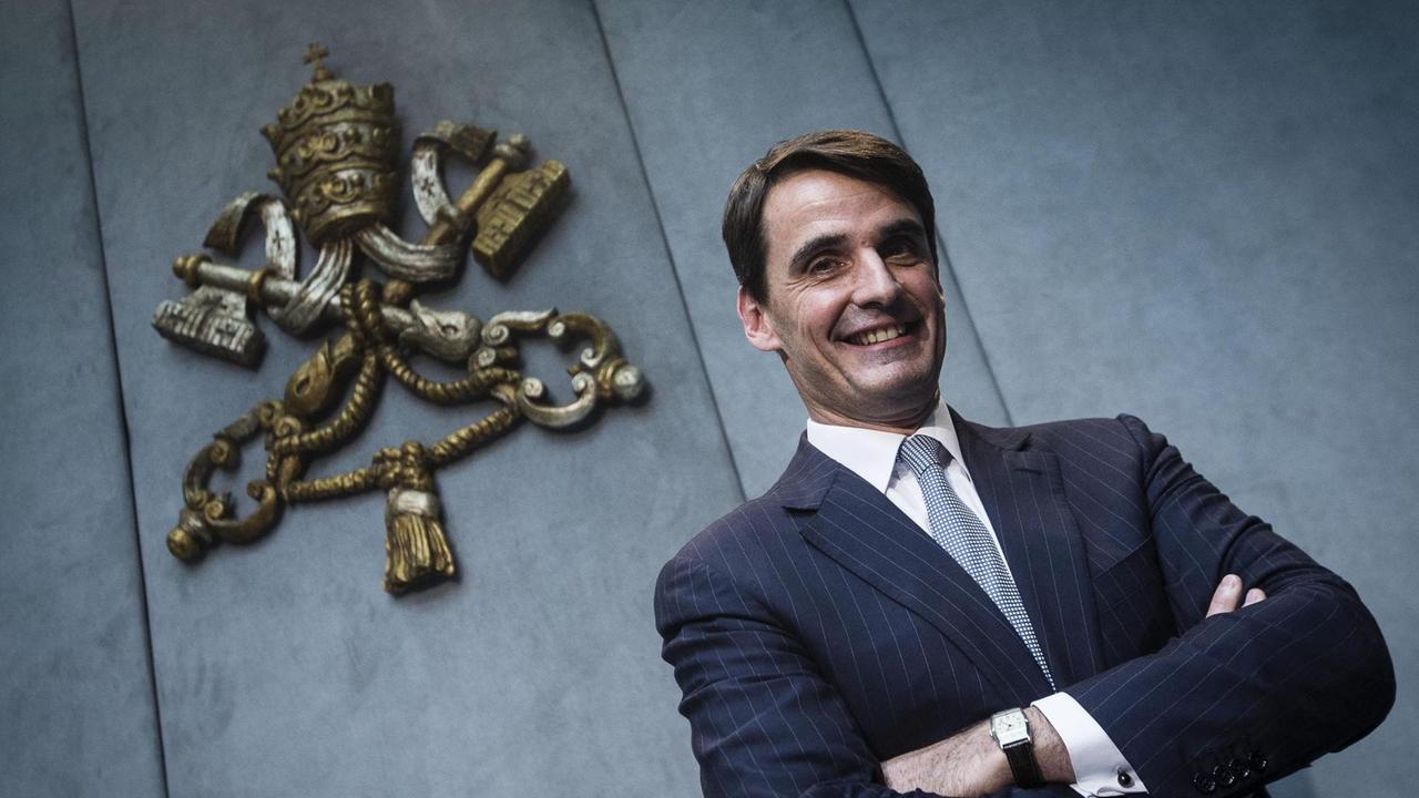 Der französische Bankier Jean-Baptiste de Franssu ist Präsident der Vatikanbank
