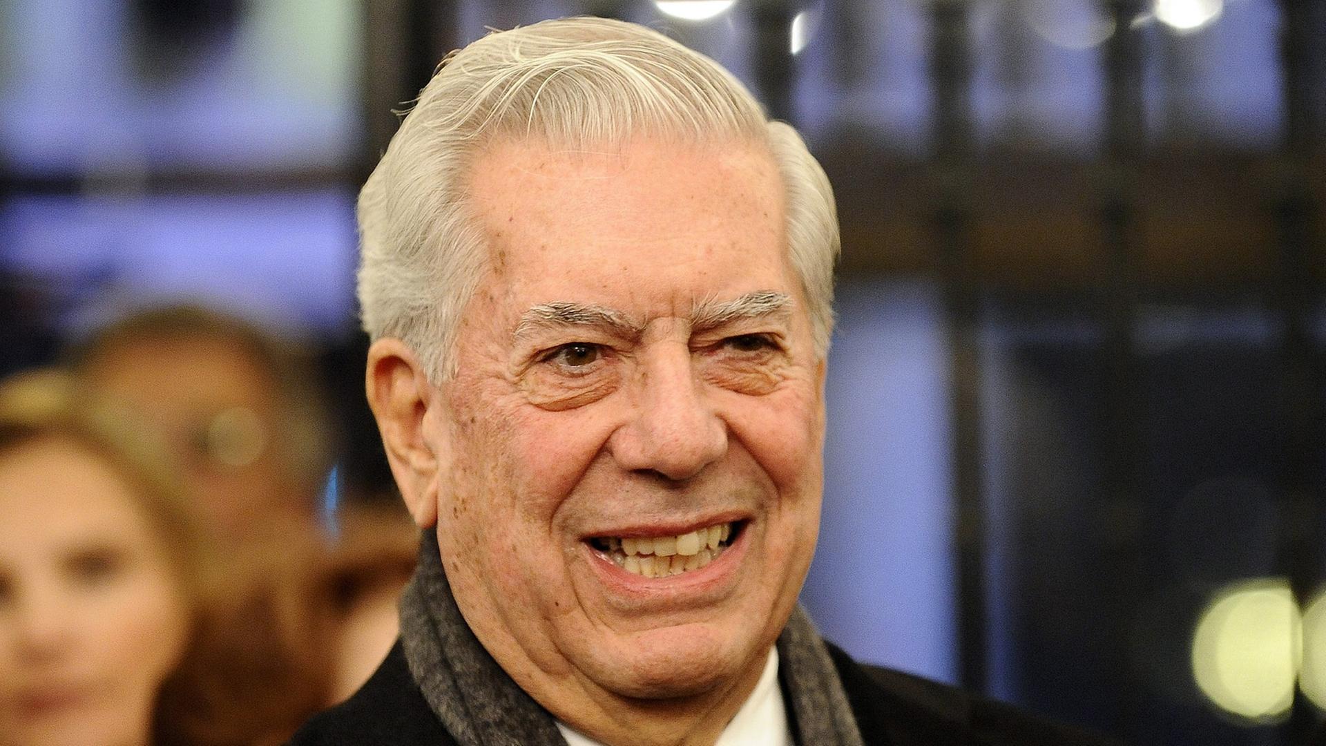 Der Autor und Nobelpreisträger Mario Vargas Llosa