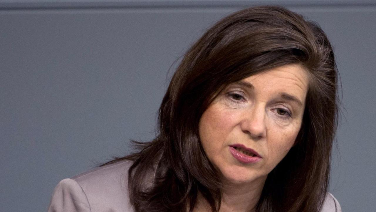 Die Fraktionsvorsitzende von Bündnis 90/die Grünen, Katrin Göring-Eckardt Die Fraktionsvorsitzende von Bündnis 90/die Grünen, Katrin Göring-Eckardt