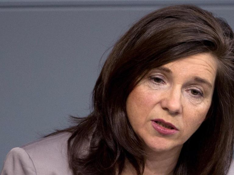 Die Fraktionsvorsitzende von Bündnis 90/die Grünen, Katrin Göring-Eckardt