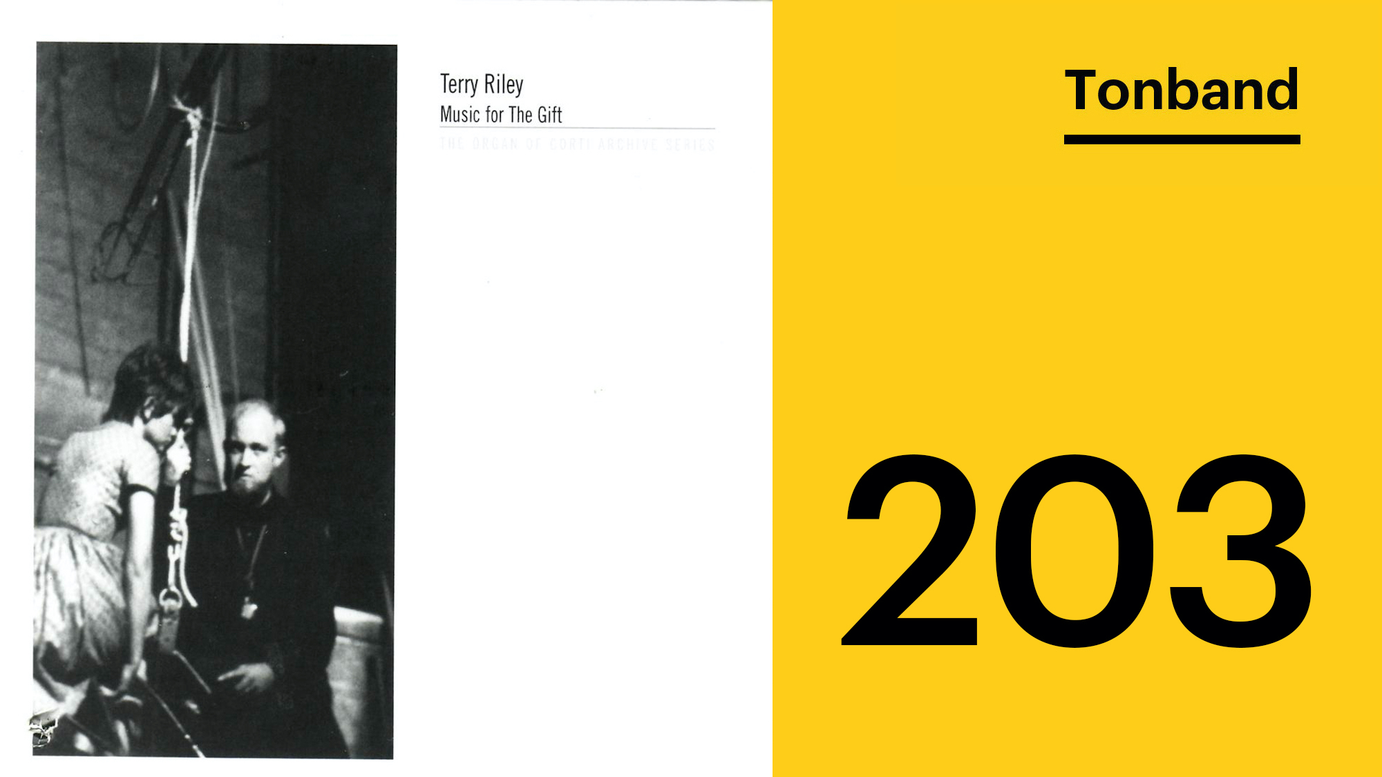 Fundstück 203 Terry Riley Music For The Gift (Part 4