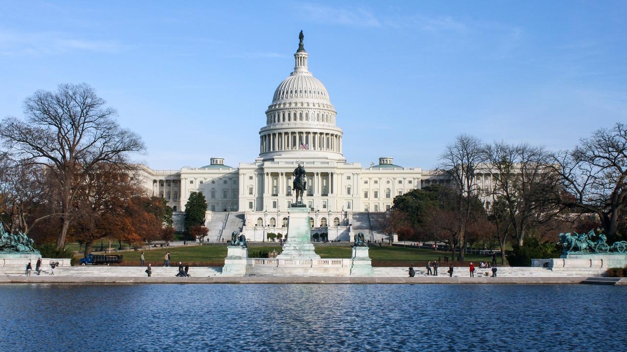 USA: Westseite des Kapitols in Washington, D.C. USA: Westseite des Kapitols in Washington, D.C.
