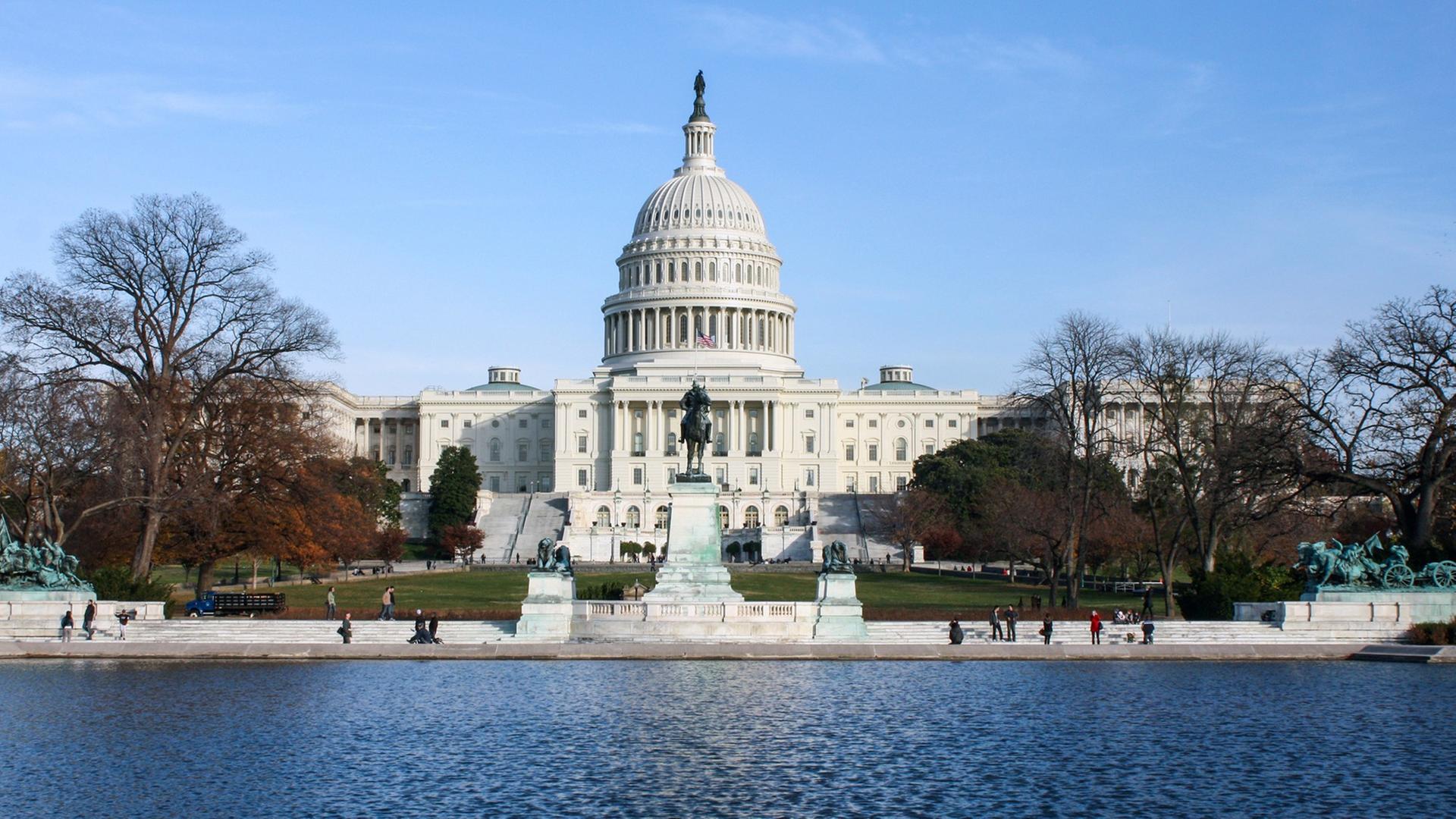 USA: Westseite des Kapitols in Washington, D.C. USA: Westseite des Kapitols in Washington, D.C.