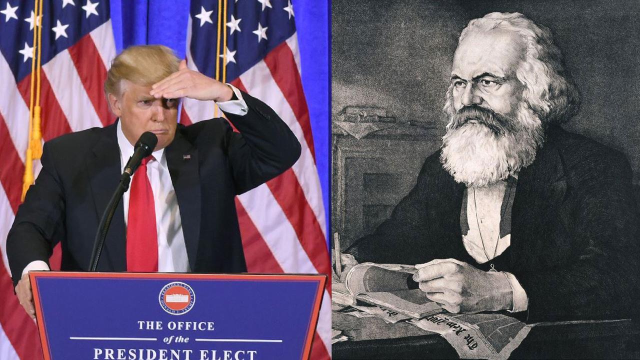 Was hätte Karl Marx zum künftigen US-Präsidenten gesagt? Was hätte Karl Marx zum künftigen US-Präsidenten gesagt?