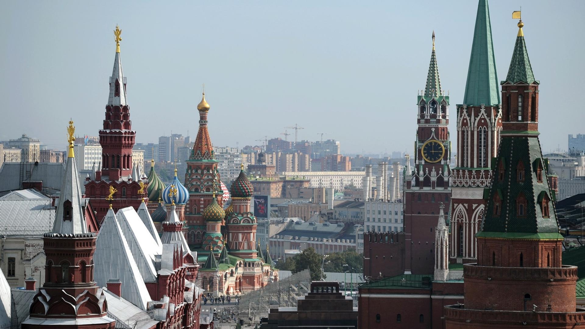 Blick auf Moskau Blick auf Moskau