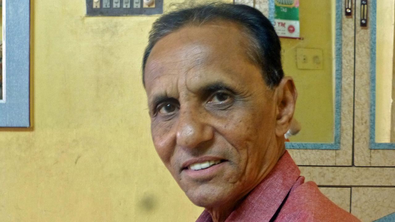 Der pensionierte Bankangestellte Jassud Pathan ging elf Jahre gemeinsam mit Narendra Modi zur Schule.