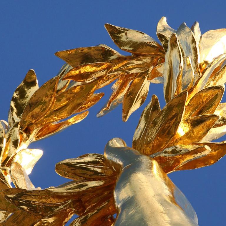 Siegessäule Berlin - Lorbeerkranz der Viktoria Siegessäule Berlin - Lorbeerkranz der Viktoria