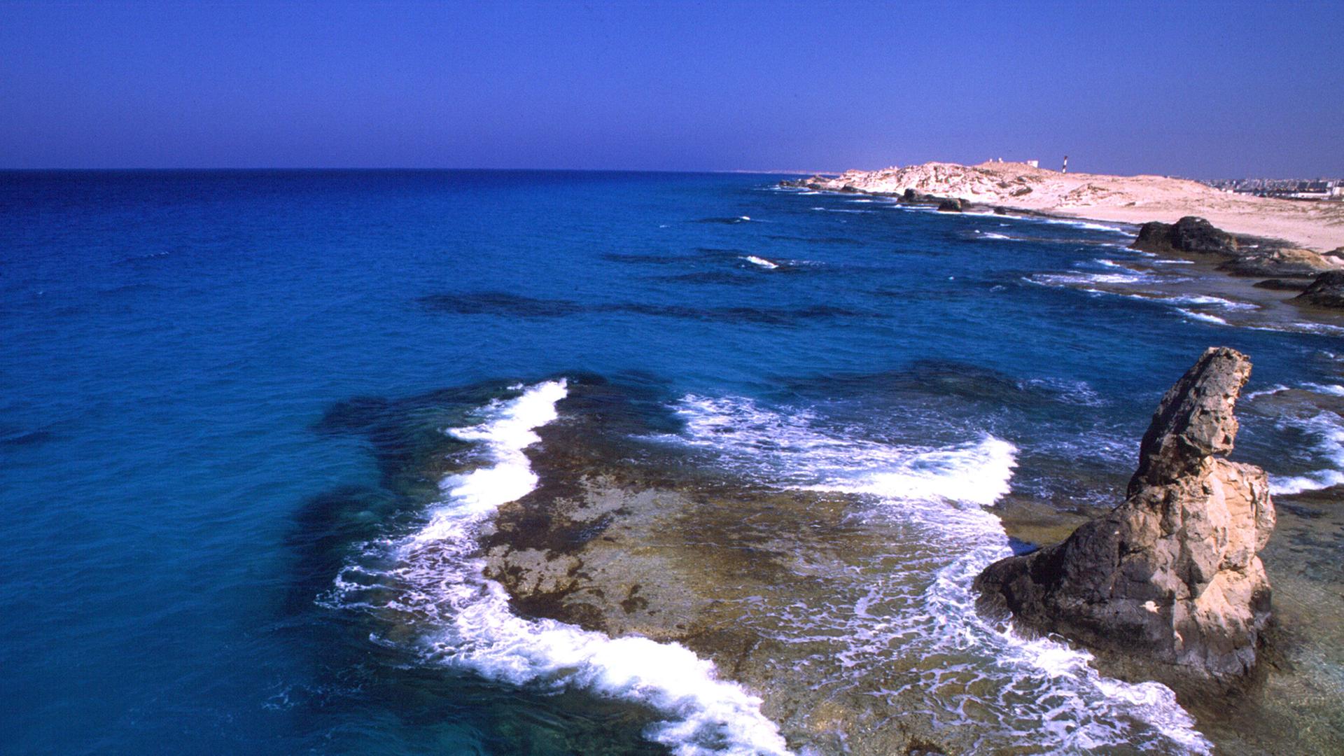Nordküste Ägyptens bei Marsa Matru Nordküste Ägyptens bei Marsa Matru