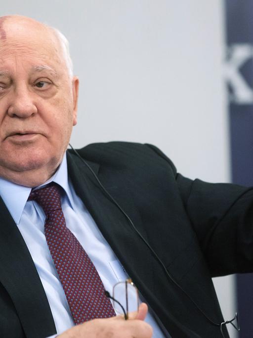 Der frühere sowjetische Präsident Michail Gorbatschow im November 2014