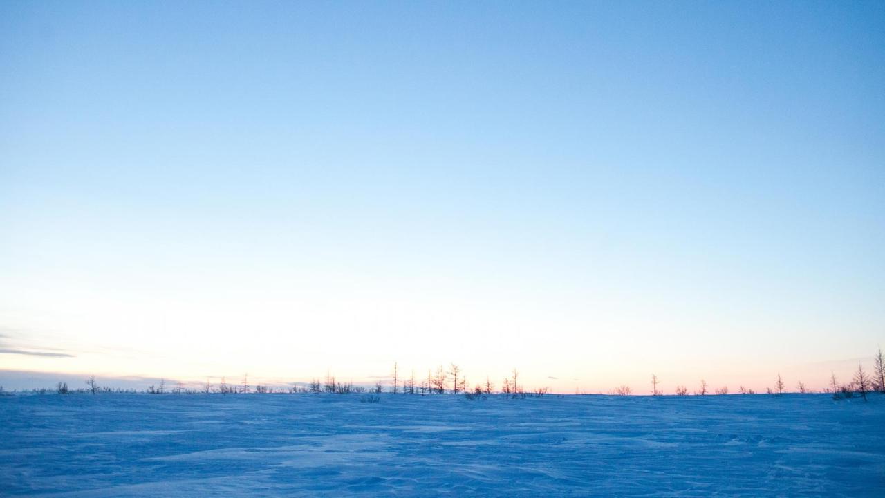 Die Tundra auf der Halbinsel Jamal Die Tundra auf der Halbinsel Jamal