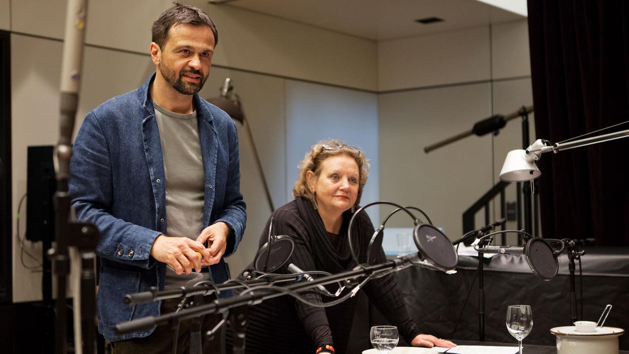 Michael Rotschopf und Swetlana Schönfeld. Michael Rotschopf und Swetlana Schönfeld.