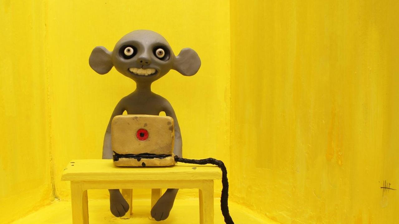 Filmausschnitt aus "Happiness Machine. 3 Stunden Glück mit dem Klangforum Wien" Filmausschnitt aus "Happiness Machine. 3 Stunden Glück mit dem Klangforum Wien"