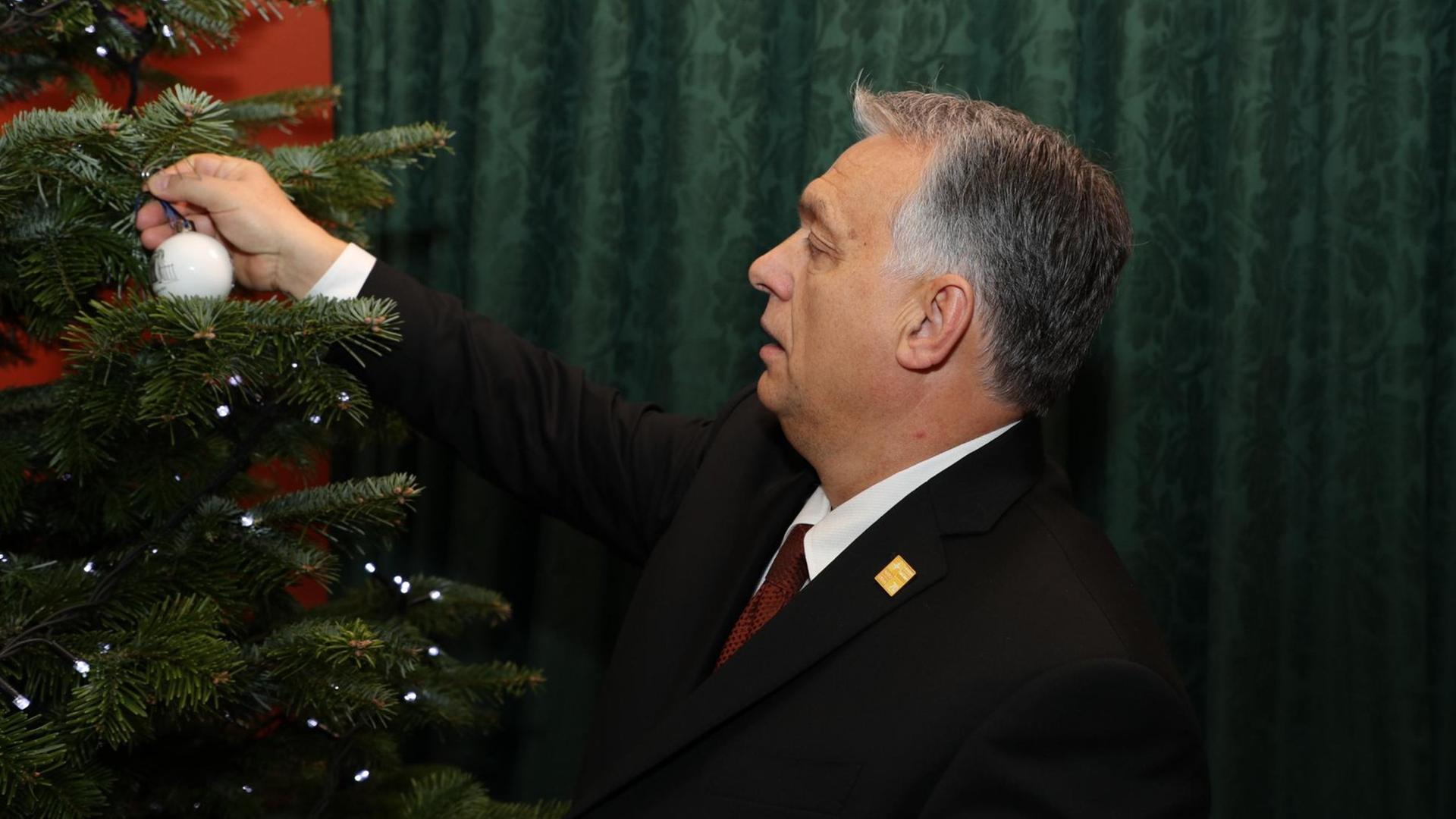 Ungarn Ministerpräsident Viktor Orban Ungarn Ministerpräsident Viktor Orban