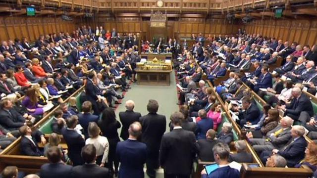 Prime Minister's Questions: Premier Theresa May am 22. März 2017 im britischen Parlament