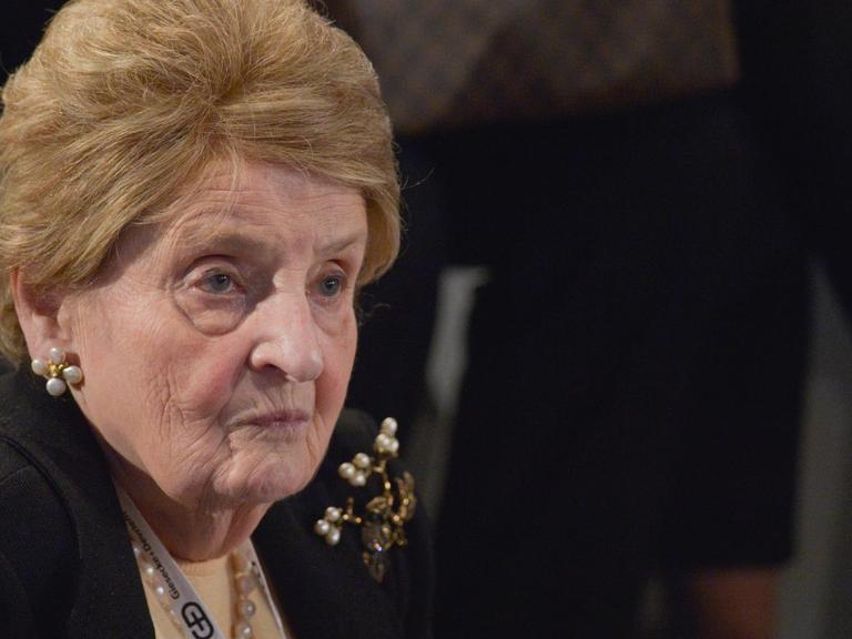 Die ehemalige US-Außenministerin Madeleine Albright bei der Münchner Sicherheitskonferenz 2020.