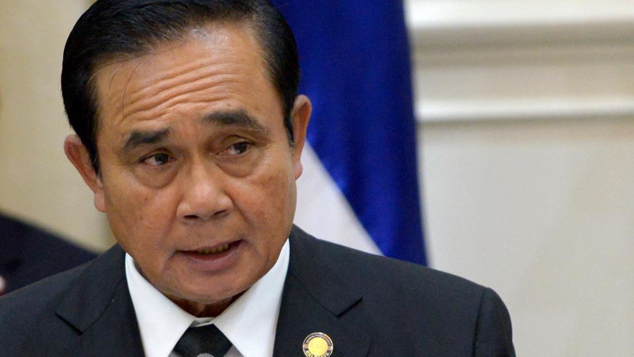 Thailands Regierungschef Prayut Chan-o-cha. Thailands Regierungschef Prayut Chan-o-cha.