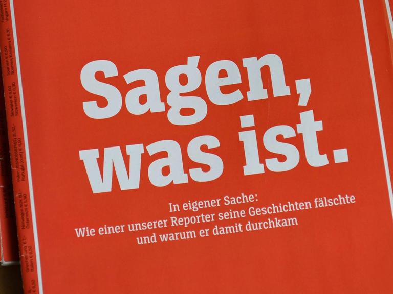 Titel des Nachrichtenmagazins "Der Spiegel": "Sagen, was ist" auf der Ausgabe Nr. 52, vom 22.12.2018 - in Bezugnahme auf den Wahlspruch des "Spiegel"-Gründers Rudolf Augstein: "Sagen, was ist".