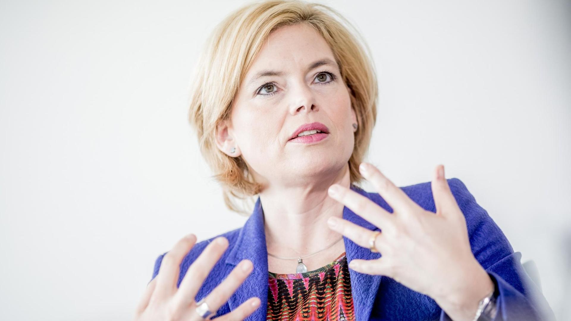 Agrarministerin Julia Klöckner (CDU) Agrarministerin Julia Klöckner (CDU)