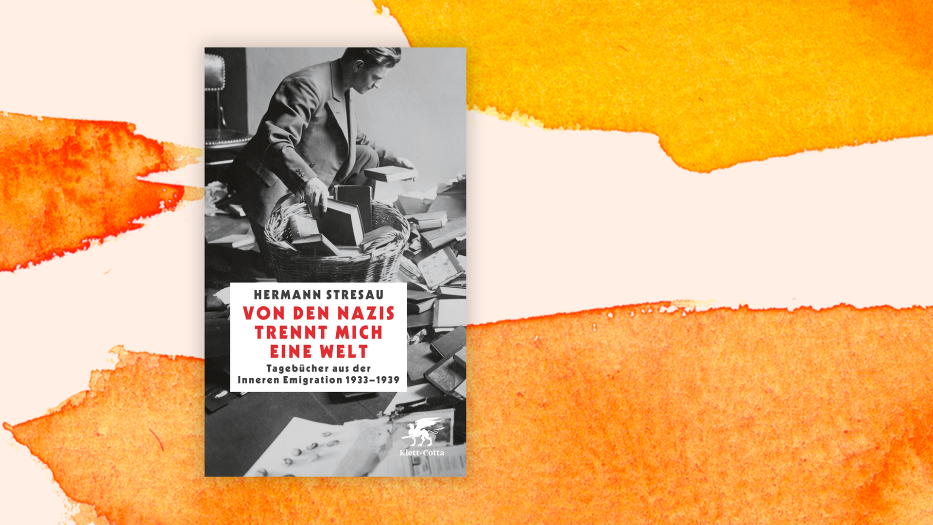 Zu sehen ist das Cover des Buches "Von den Nazis trennt mich eine Welt" von Hermann Stresau. Zu sehen ist das Cover des Buches "Von den Nazis trennt mich eine Welt" von Hermann Stresau.