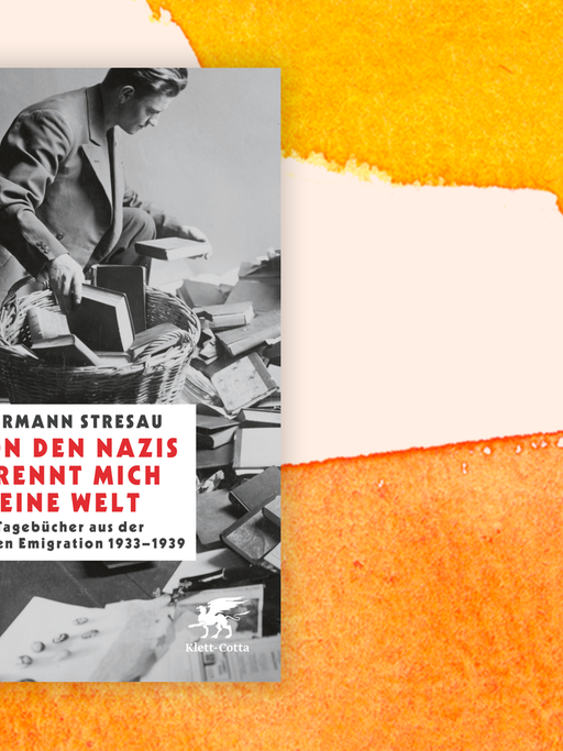 Zu sehen ist das Cover des Buches "Von den Nazis trennt mich eine Welt" von Hermann Stresau.