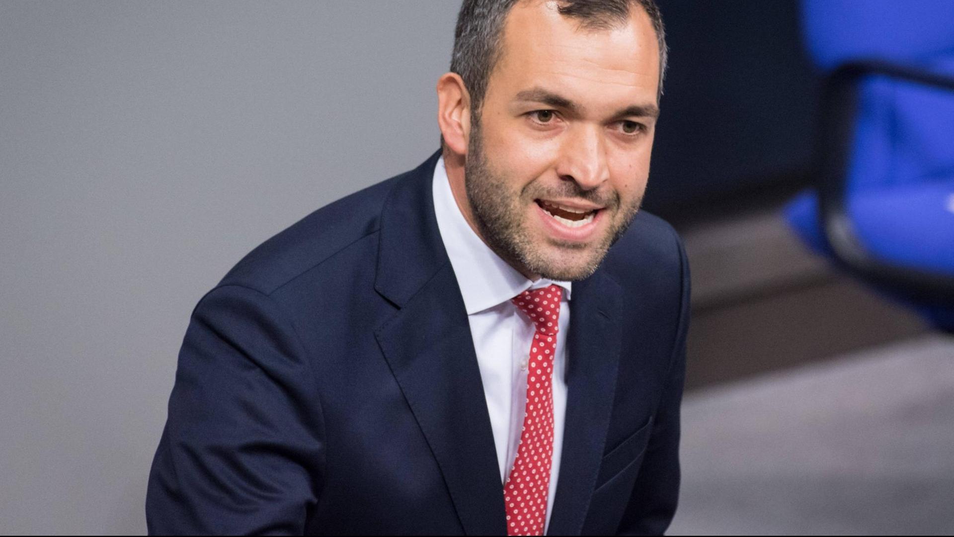 Konstantin Kuhle spricht im Bundestag Konstantin Kuhle spricht im Bundestag