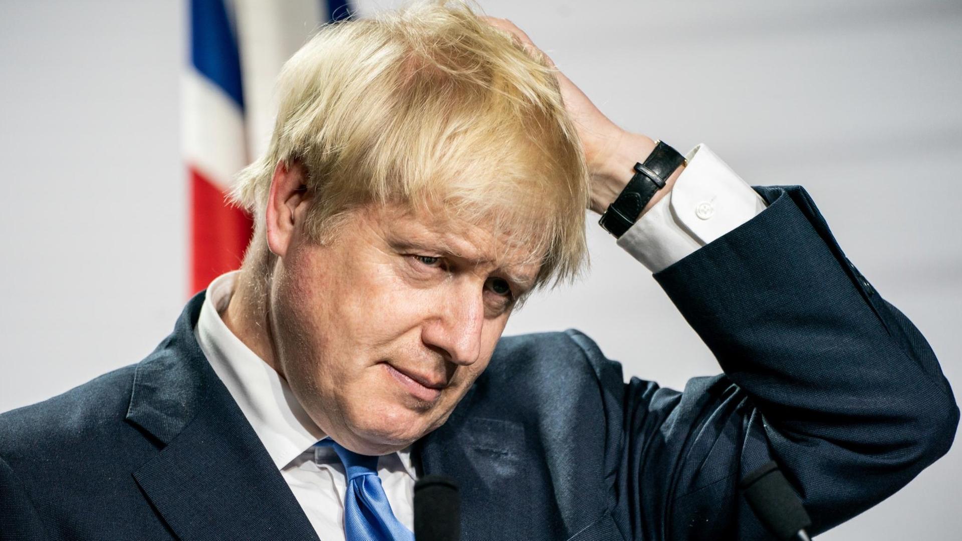 Der britische Premierminister Boris Johnson. Der britische Premierminister Boris Johnson.