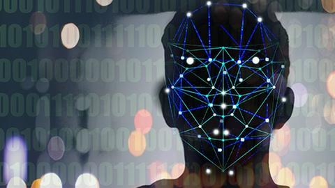 Gesichtserkennungstechnologie *** face recognition technology PUBLICATIONxINxGERxSUIxAUTxONLY Copyright: xGaryxWatersx 11591905