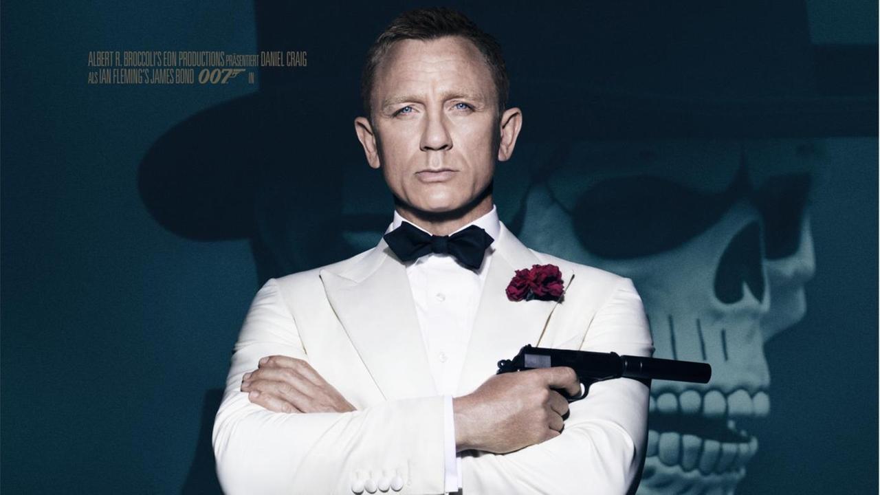 Daniel Craig als James Bond - das offizielle Filmplakat des neuen 007-Agententhrillers «Spectre» (undatierte Aufnahme). Daniel Craig als James Bond - das offizielle Filmplakat des neuen 007-Agententhrillers «Spectre» (undatierte Aufnahme).