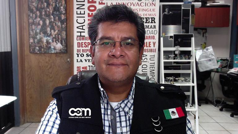 Der Pfarrer und Journalist Omar Sotelo Aguilar, Leiter des Katholischen Multimedia Zentrums (CCM) in Mexiko-Stadt Der Pfarrer und Journalist Omar Sotelo Aguilar, Leiter des Katholischen Multimedia Zentrums (CCM) in Mexiko-Stadt